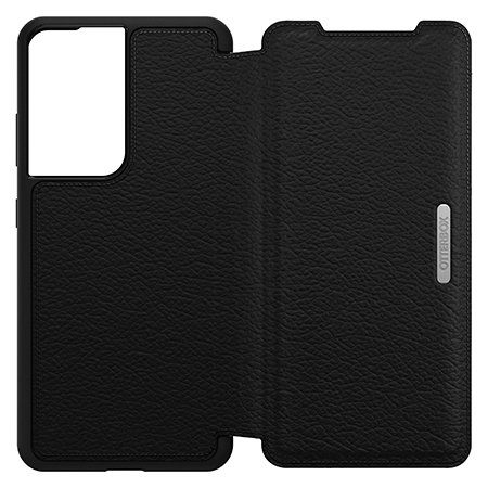 [BWS3-63] Otterbox Strada Folio | Samsung S21 Plus (6.7) - Black