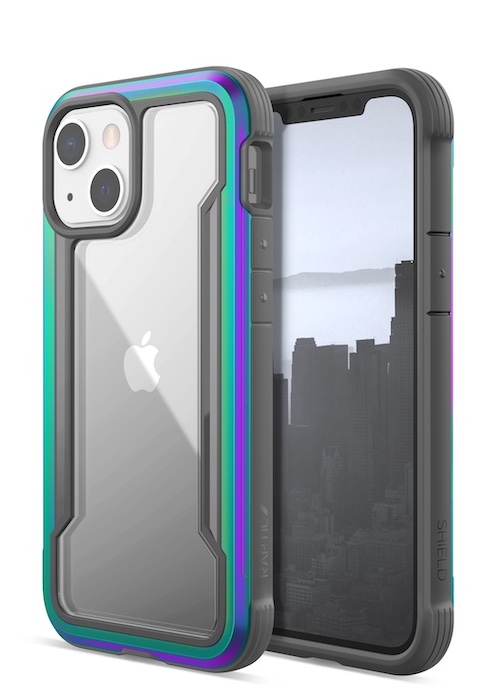 X-doria Raptic Shield Pro | iPhone 13 Mini (5.4) - Iridescent AntiMicrobial