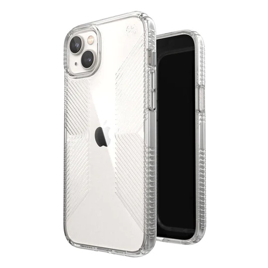 Speck Presidio GRIP | iPhone 14 Plus/15 Plus - Perfect Clear