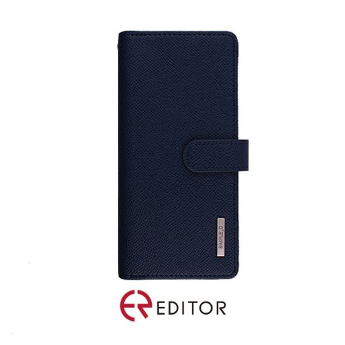 Korean Simple D Double Folio | Samsung A34 – Navy