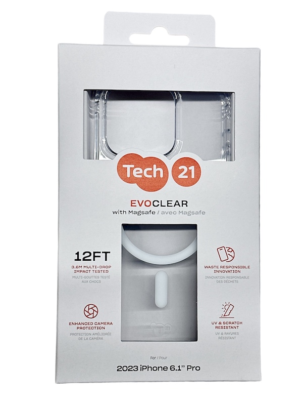 [S23-0] Tech21 EvoClear MagSafe | iPhone 15 Pro Max