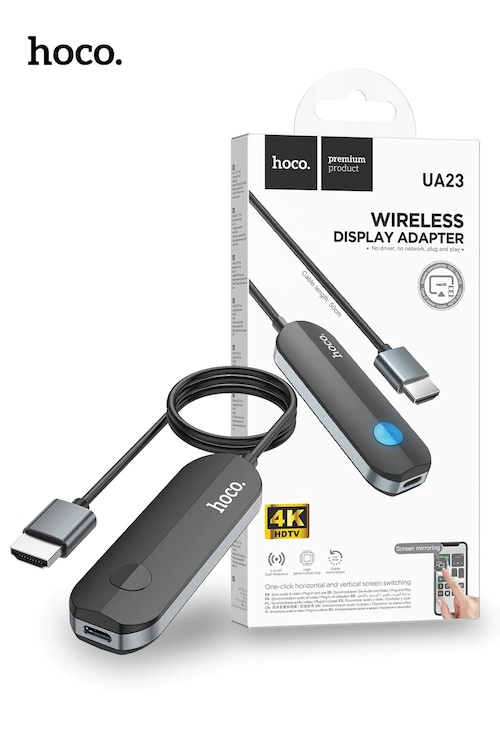 Hoco UA23 | Flowing 4K wireless display HDMI adapter (IOS version)