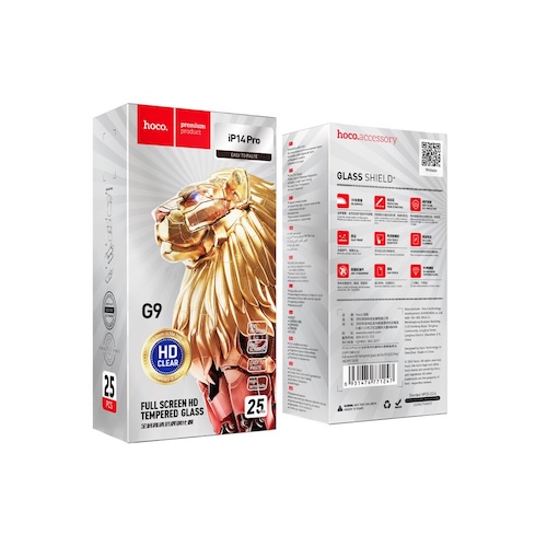 [PACK 25] Hoco G9 Full screen HD tempered glass set | iP17 Air