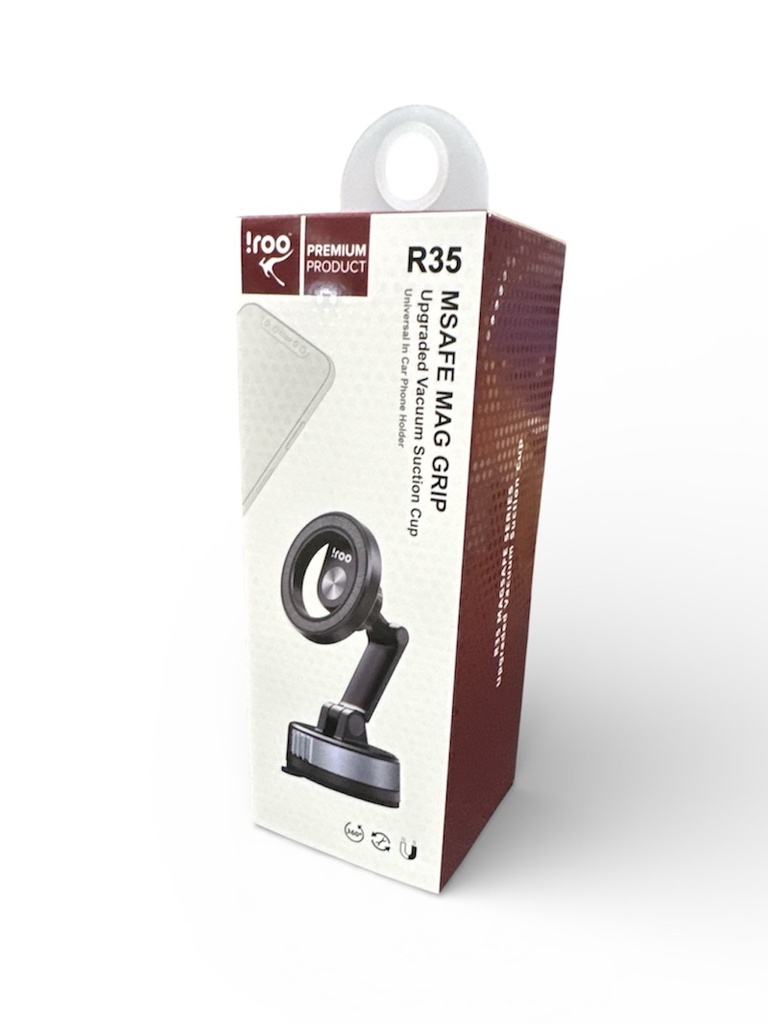 iRoo R35 | Dashboard/Windscreen Super Strong MSafe Car Holder