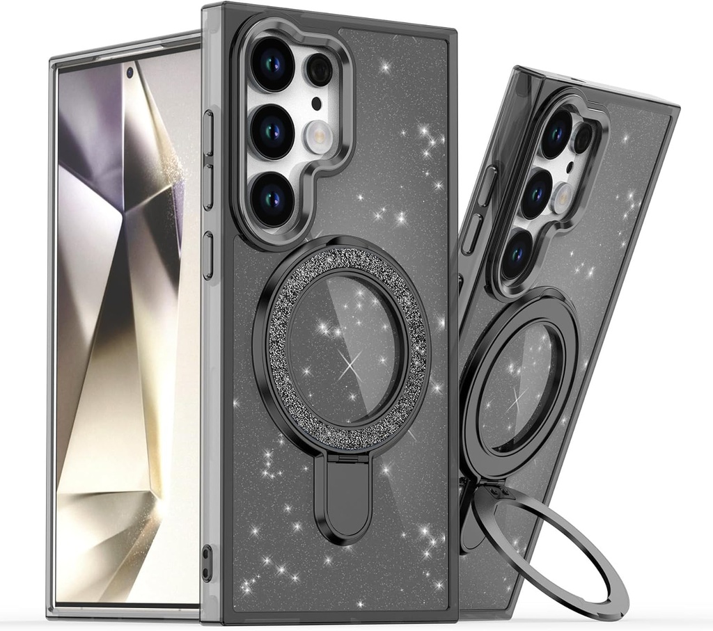 Nico Sparkle Ring Stand | Samsung S26 Ultra - Wireless Charging Compatible