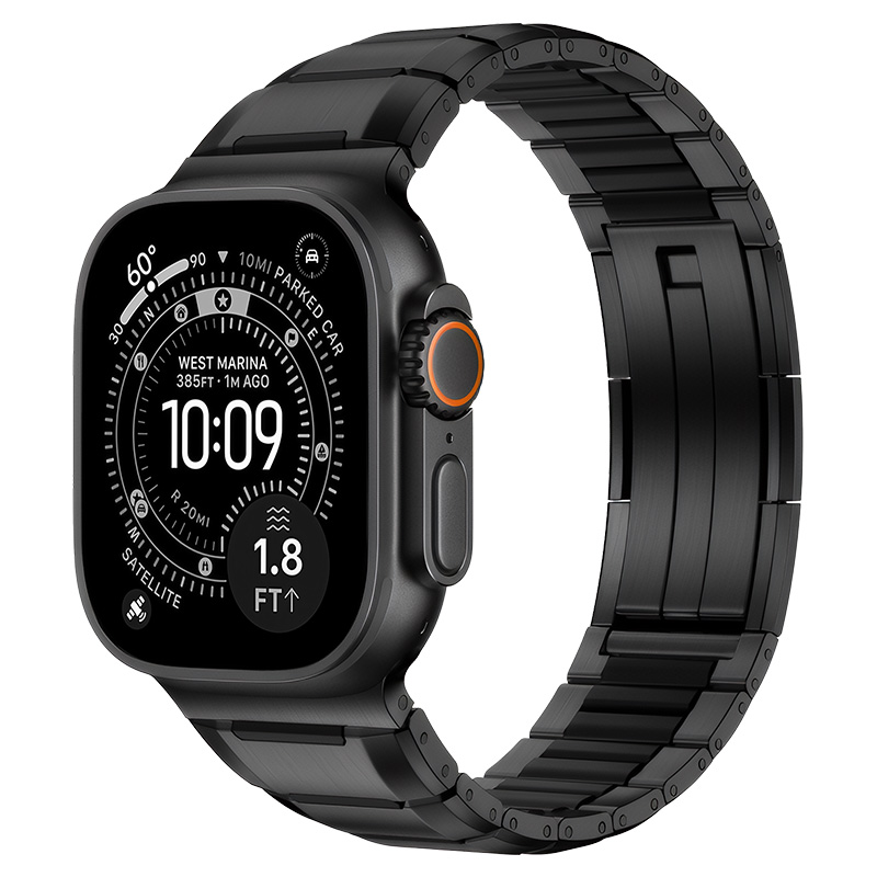 Hoco iWatch WA47 Steel Strap /w rubber inlaid (38/40/41/42mm)