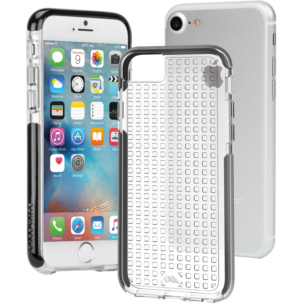 Case-Mate Military Graded Tough Air | iPhone 7/8 Plus - Clear/Black