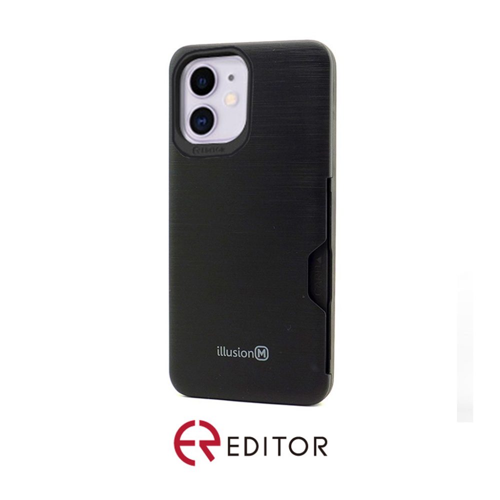 Editor Illusion w/ Card Slot | iPhone 12 mini (5.4) – Black