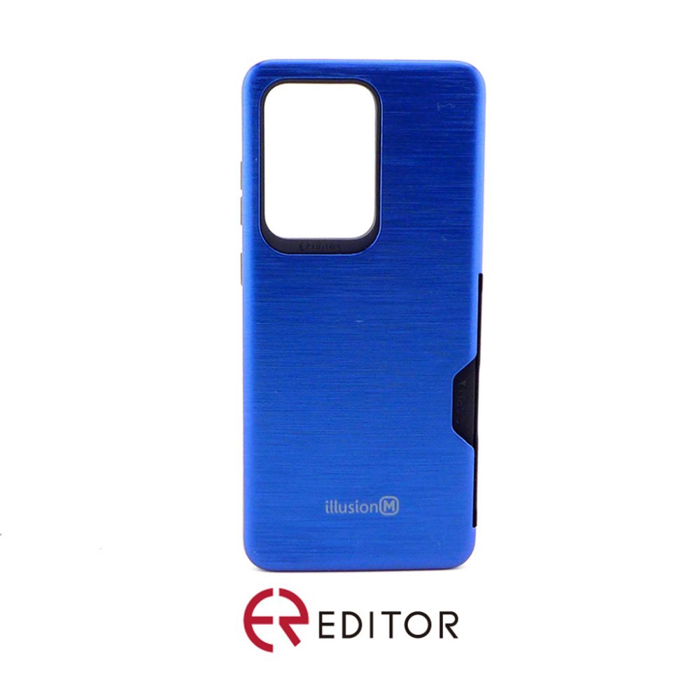 [BWF11-3] Editor Illusion w/ Card Slot | Samsung Note 20 Ultra – Blue